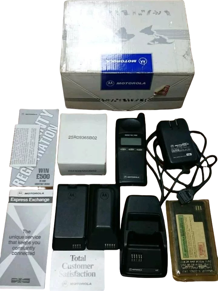 1990s mobile phone packaging