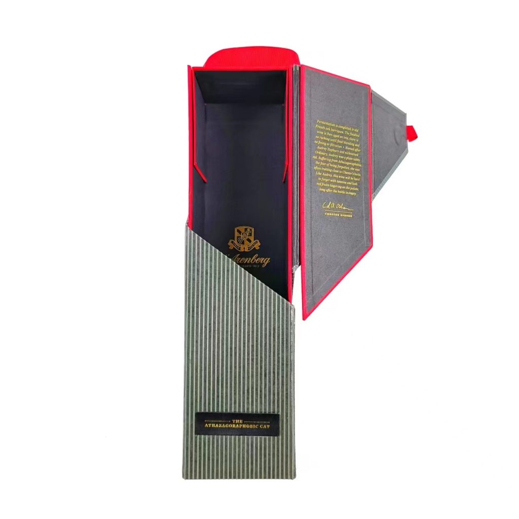 Magnetic Foldable Wine Gift Box(1)