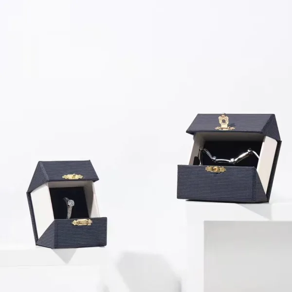 Snap Lock Double Door Jewelry Box