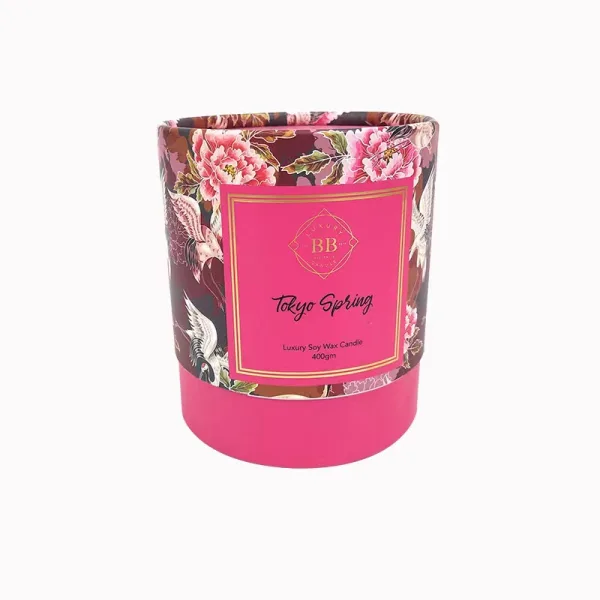 Aromatherapy Candle Paper Tube Box