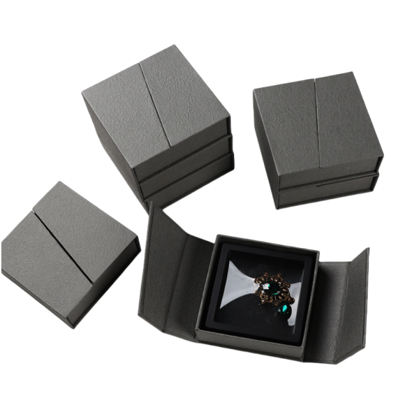 Double-Open Specialty Paper Jewelry Box