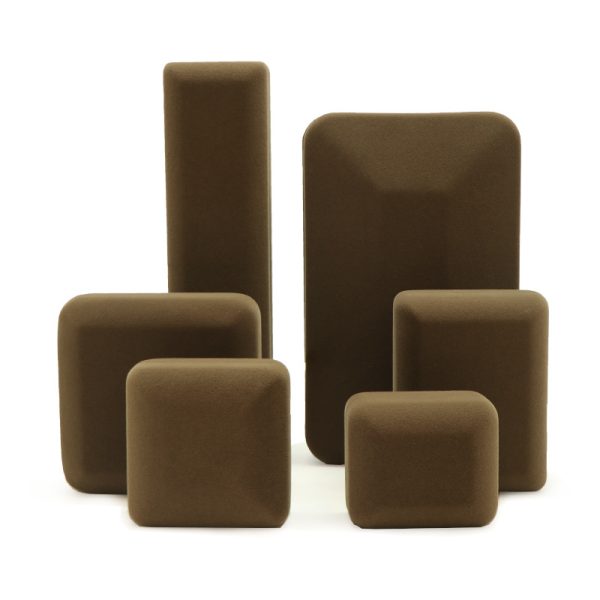 High-Grade Velvet Iron Jewelry Box