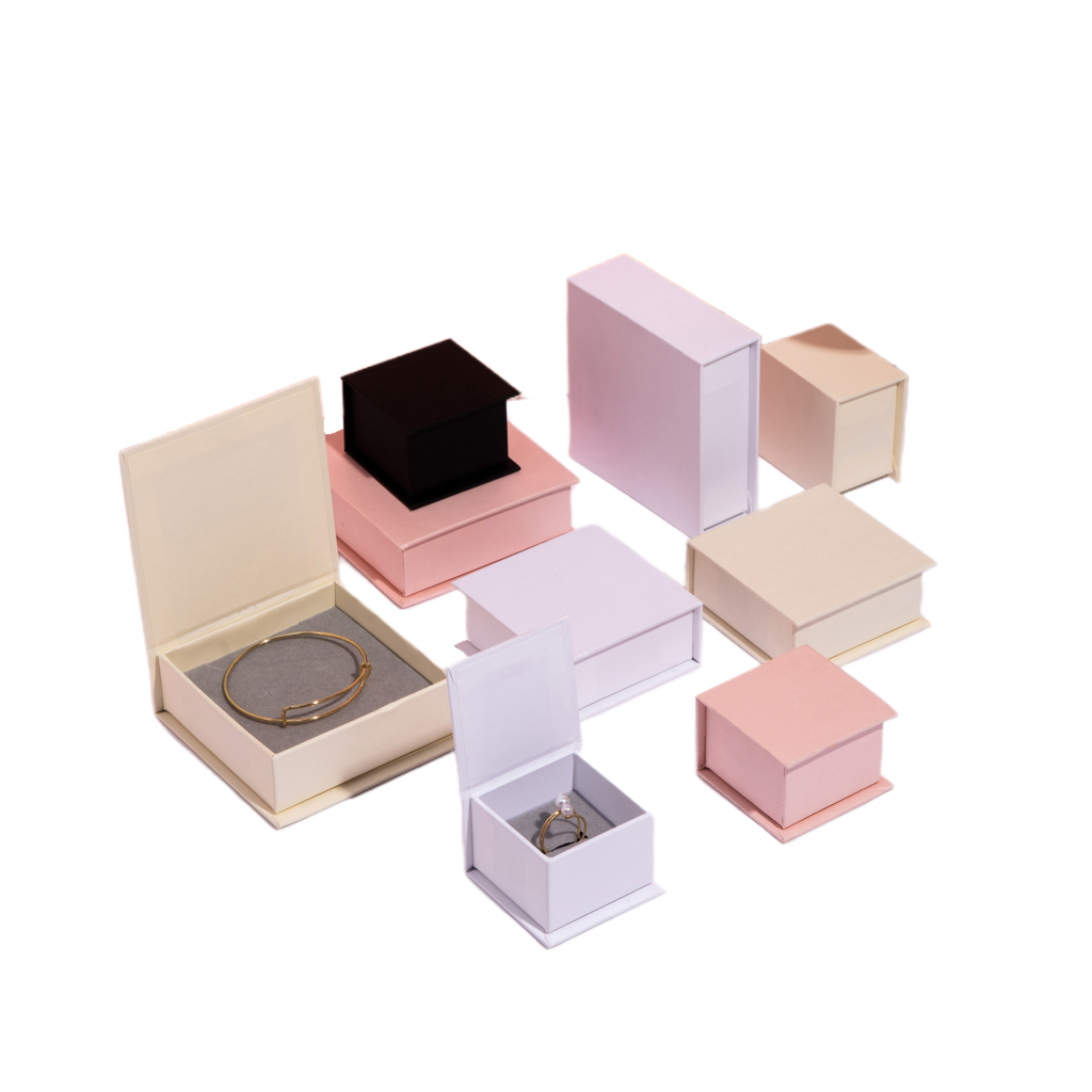 Magnetic Flip Top Jewelry Paper Box