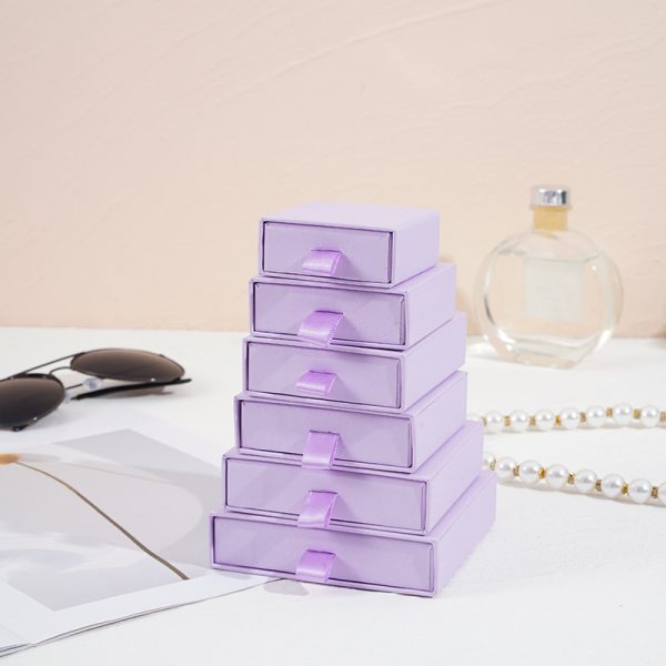 Slide Open Paper Jewelry Box