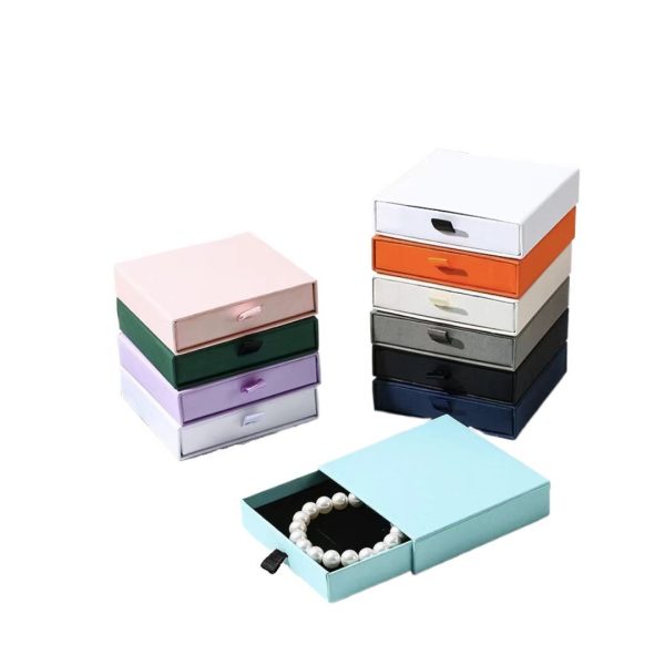 Slide Open Paper Jewelry Box