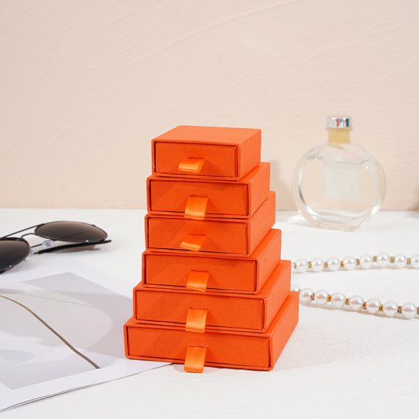 Slide Open Paper Jewelry Box