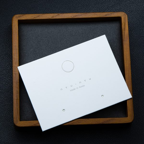 8x6cm custom earring cards