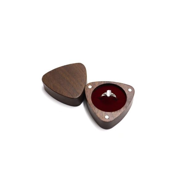 Creative Wooden Customizable Ring Box