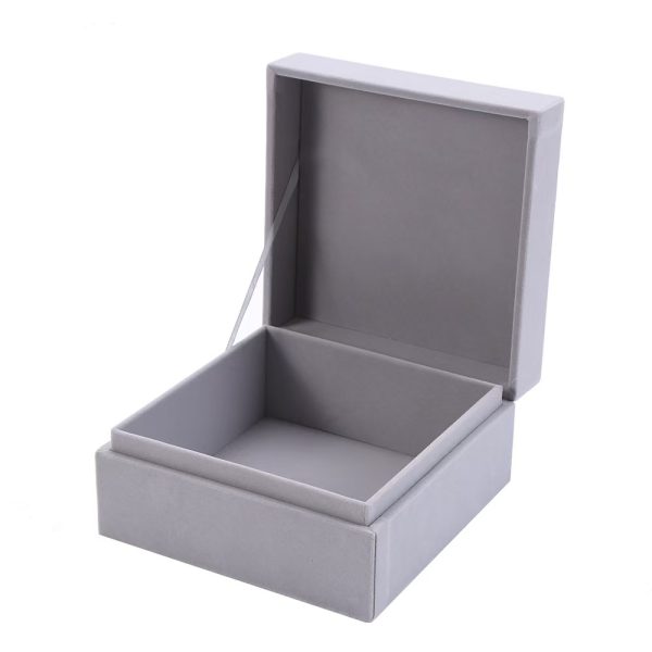 Grey Velvet Gift Boxes