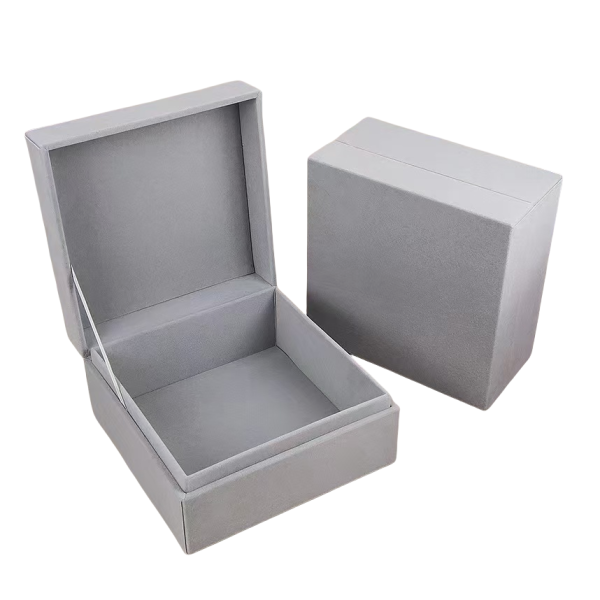 Grey Velvet Gift Boxes