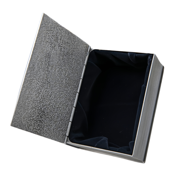 Premium Vintage Metal Keepsake Jewelry Box for Men