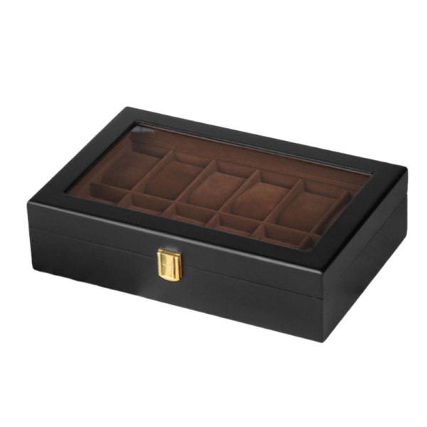 Wooden Tray Watch Jewelry Box for Men