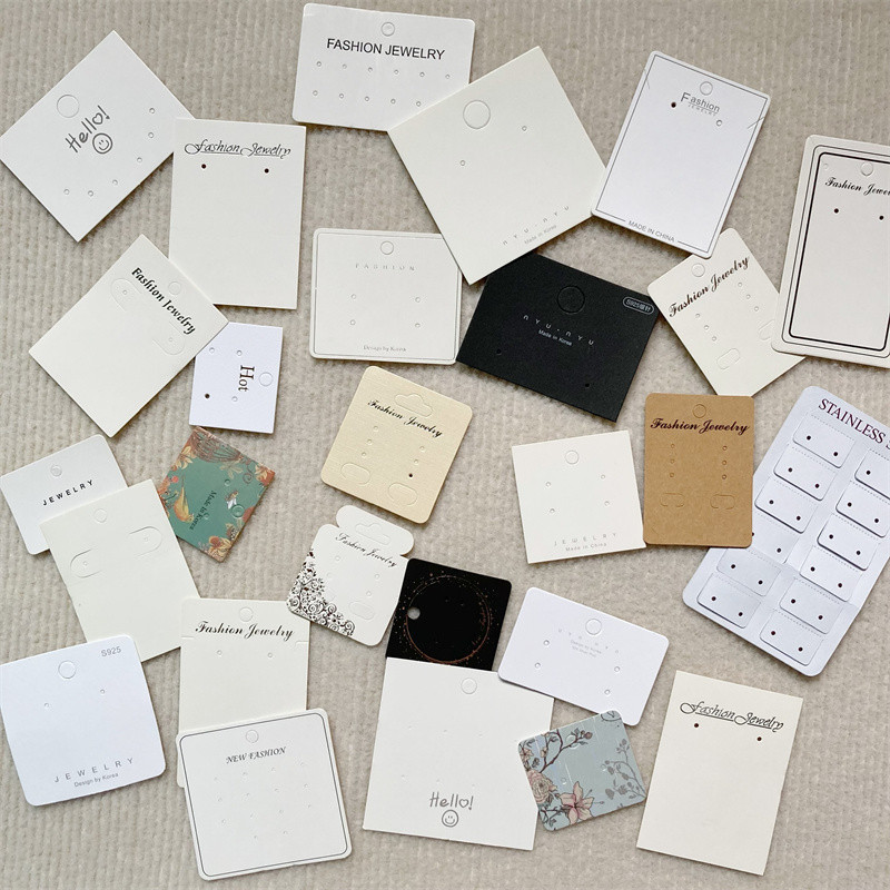custom earring tags