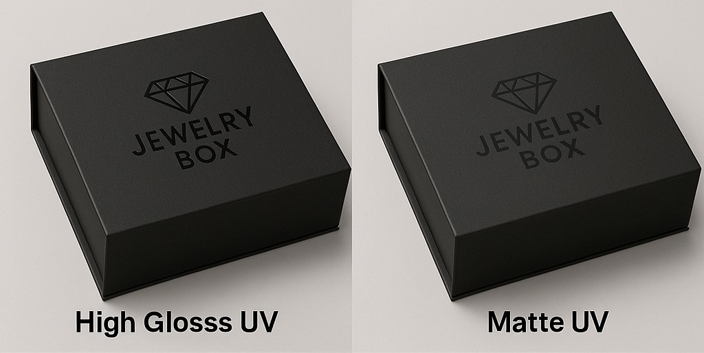 High Gloss UV VS Matte UV