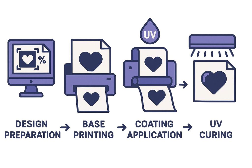 How UV Spot Printing Works