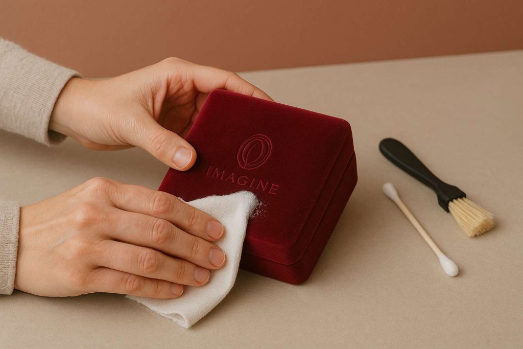 Maintenance of Velvet-Lined Jewelry Boxes