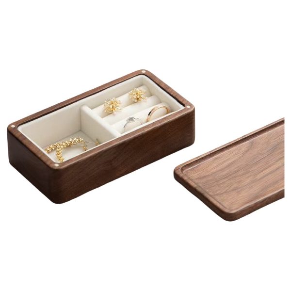 customized wooden earring jewelry box