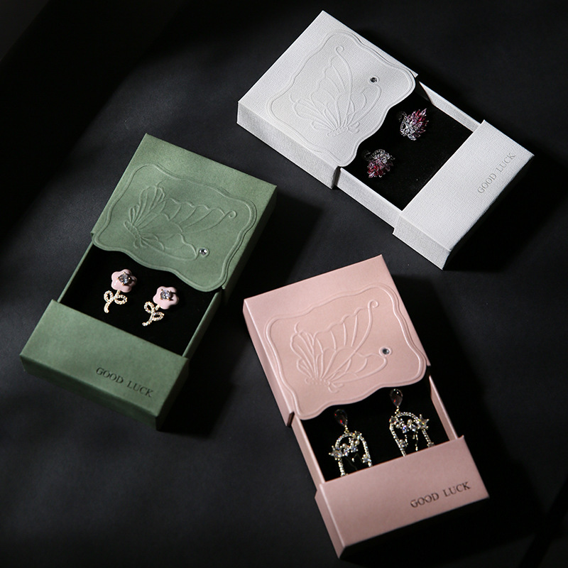 embossing earring packaging box