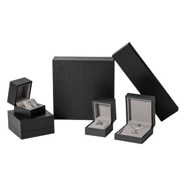 Classic Black Jewellery Bracelet Bangle Box