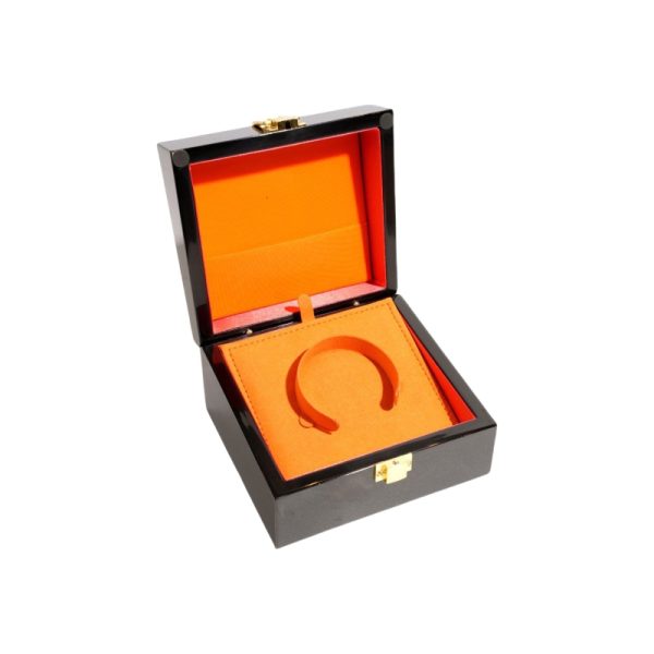 Luxury Bracelet Box with Gloss Finish and Lock Closure