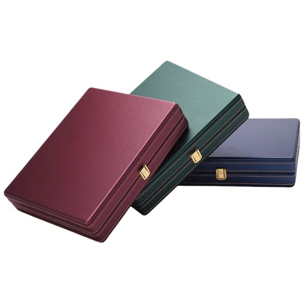 Premium Leather Jewelry Set Box for Showcase and Storage