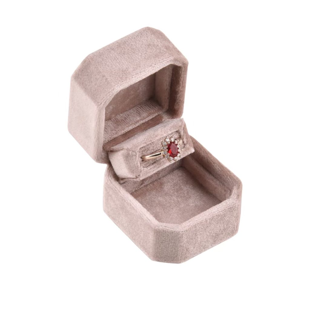 Velvet Ring Box Wholesale Custom Packaging for Jewelers
