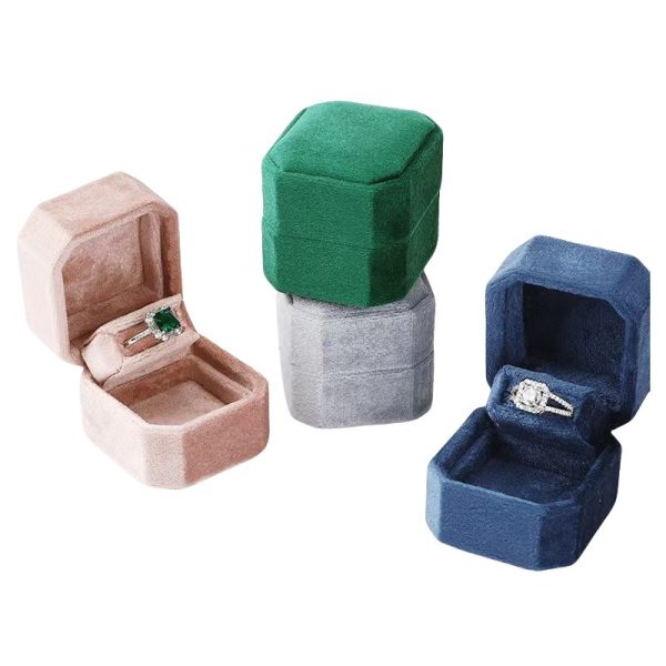 Velvet Ring Box Wholesale Custom Packaging for Jewelers