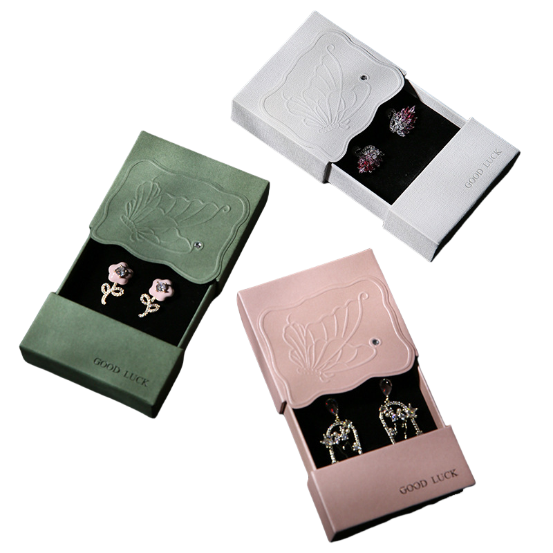 embossing earring packaging boxes
